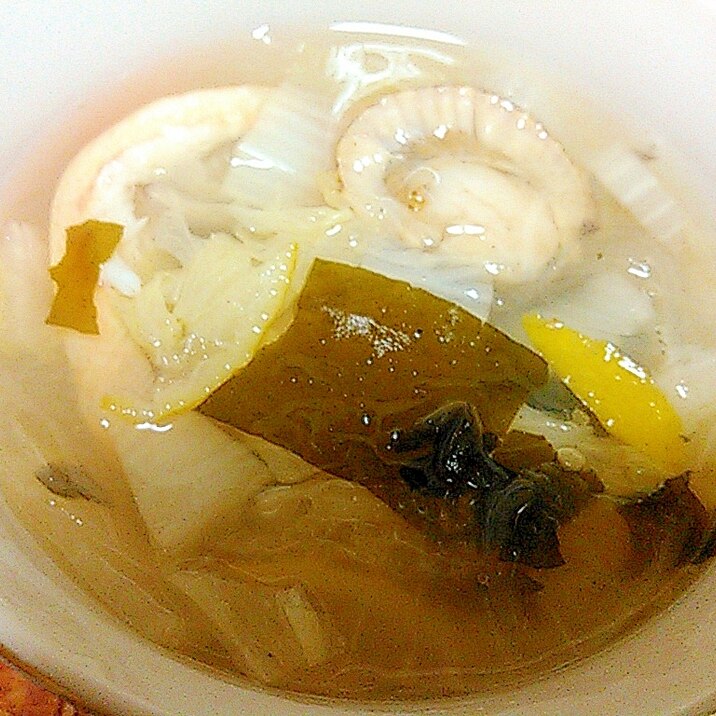 海鮮☆春雨ワカメ野菜スープ